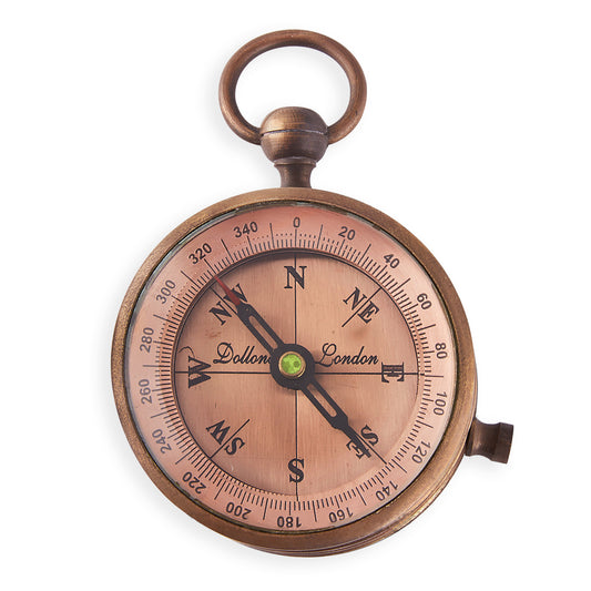 Dollond Copper 55mm Pocket Compass