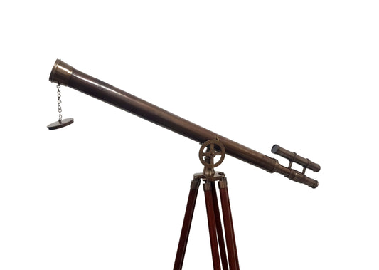 Telescope Double Barrel on Tripod Stand – 1 Meter Length