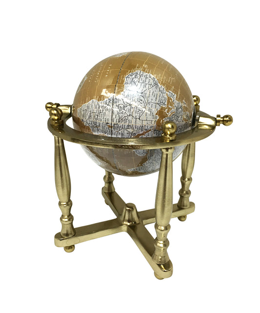 Horizontal Cradle Mount World Map Globe – 270mm