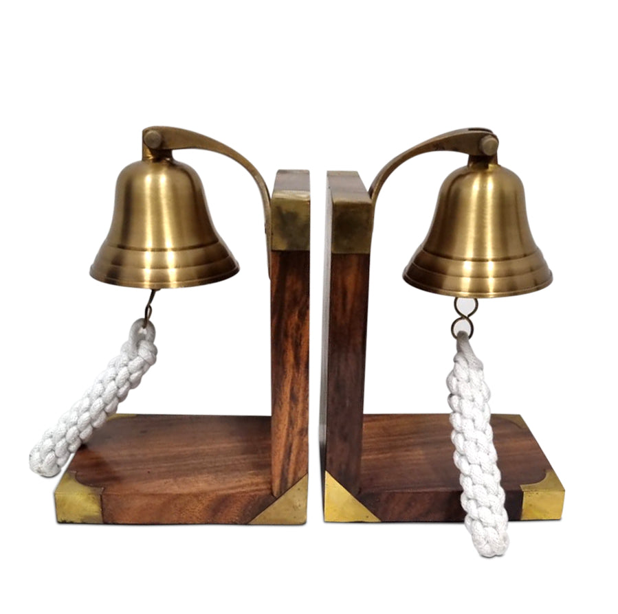 Brass Bookend – Anchor Bell